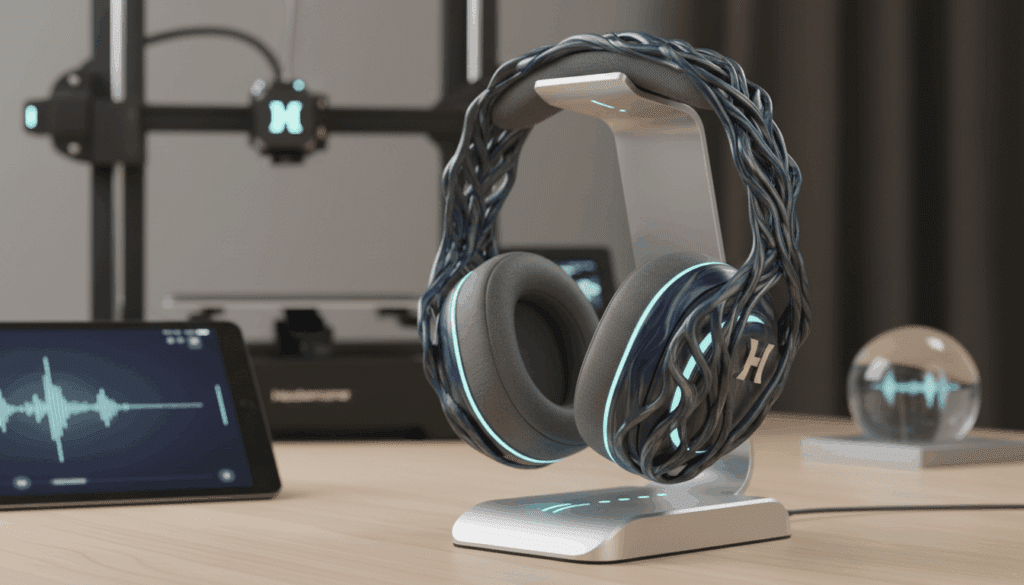 3D printed headamame pro headphones sound revolution