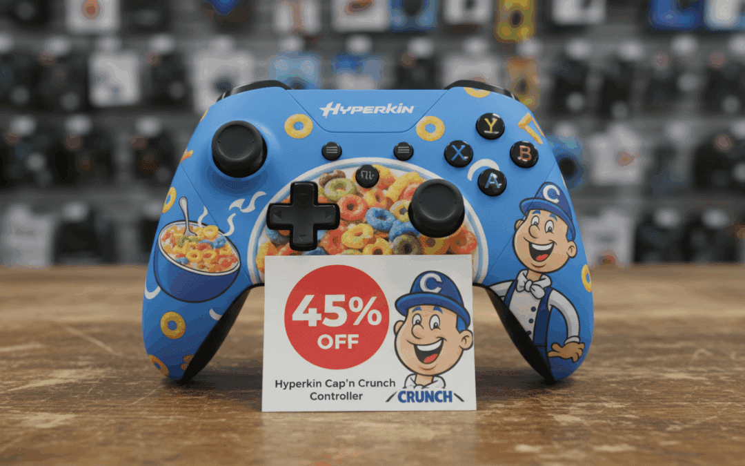 خصم 45% على جهاز التحكم Hyperkin Cap’n Crunch الآن