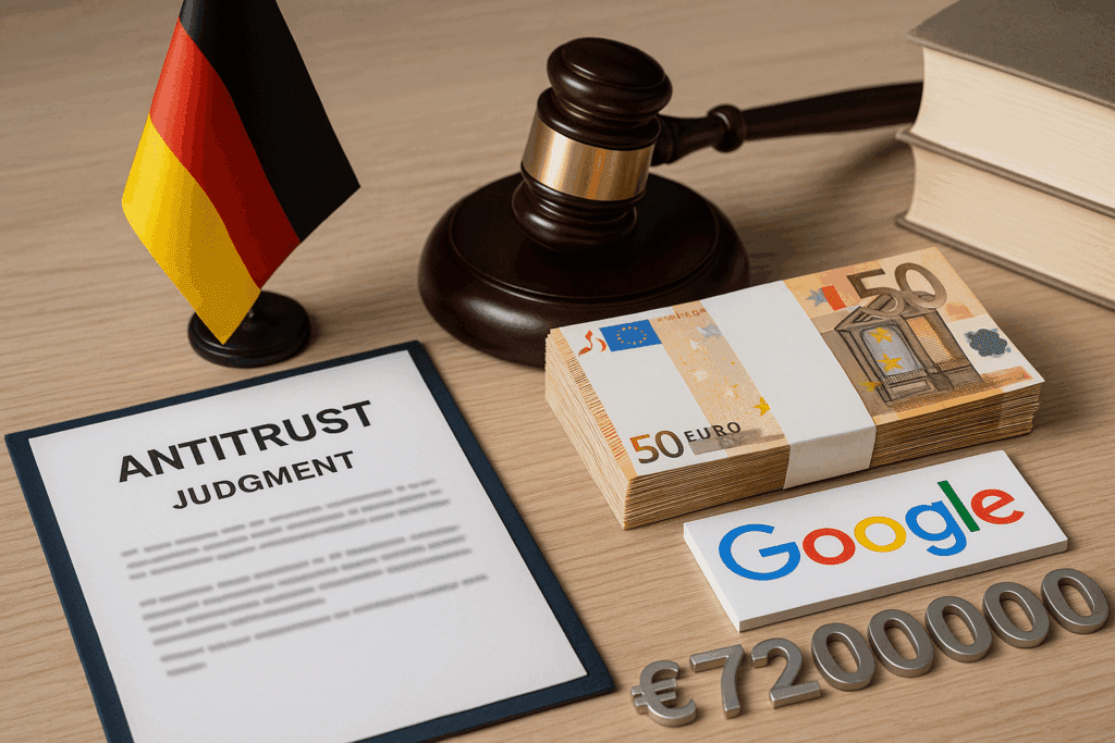 A German court orders Google to pay 572 million euros for antitrust violations