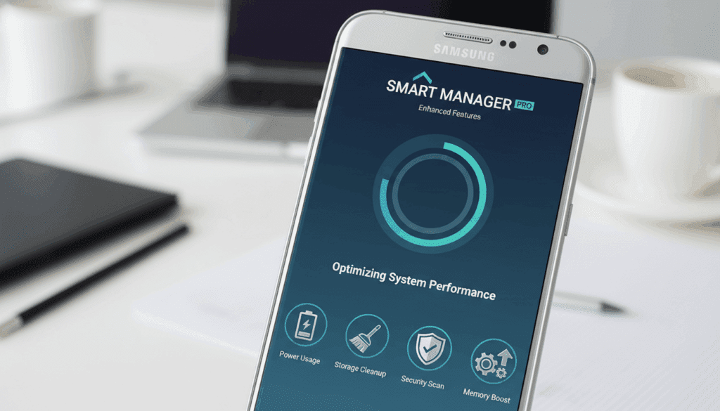 الصفحة الرئيسية A new feature in Smart Manager from Samsung with great improvements