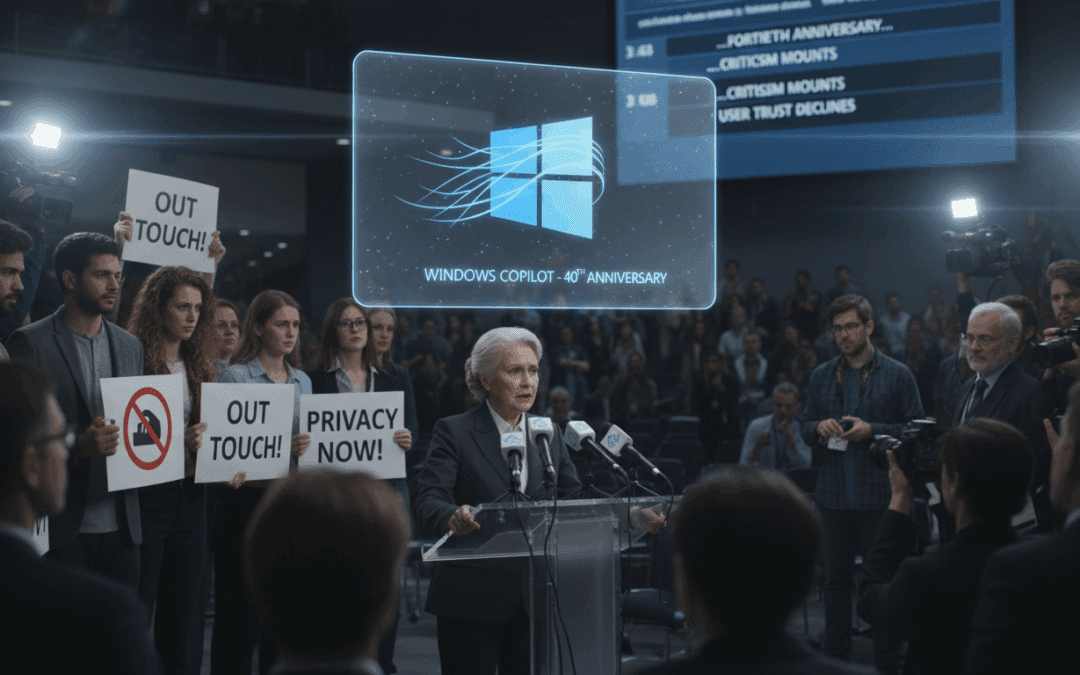 مع اقتراب الذكرى الأربعين لويندوز Copilot AI يواجه الانتقادات