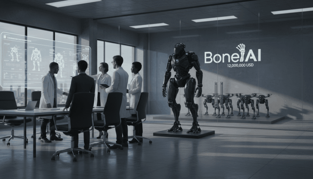 الصفحة الرئيسية Bone AI raises 12 million dollars to enhance defense with robots