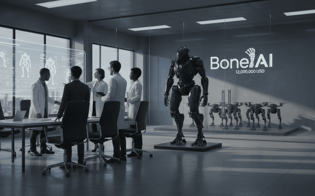 شركة Bone AI تجمع 12 مليون دولار لتعزيز الدفاع بالروبوتات