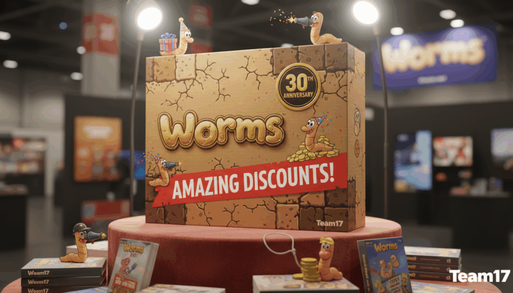 Celebrate the 30th anniversary of the Worms series with amazing discounts