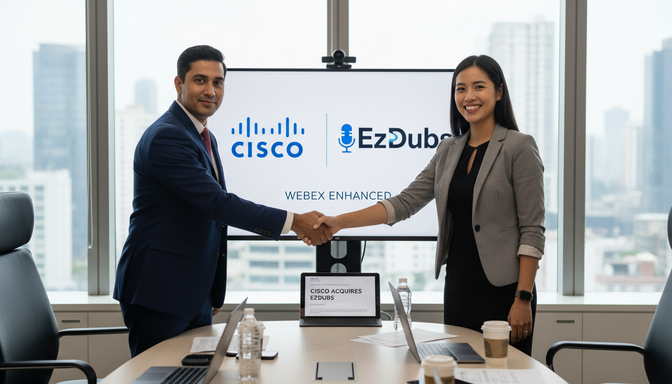 Ciscos-acquisition-of-EzDubs-to-enhance-Webex-services