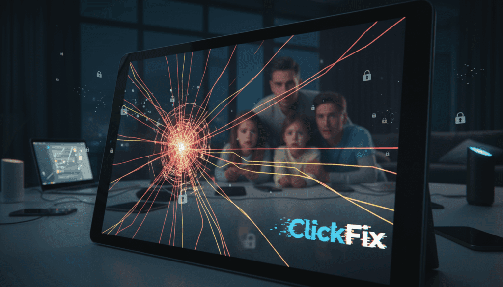 الصفحة الرئيسية ClickFix new security threat affects your family and your data