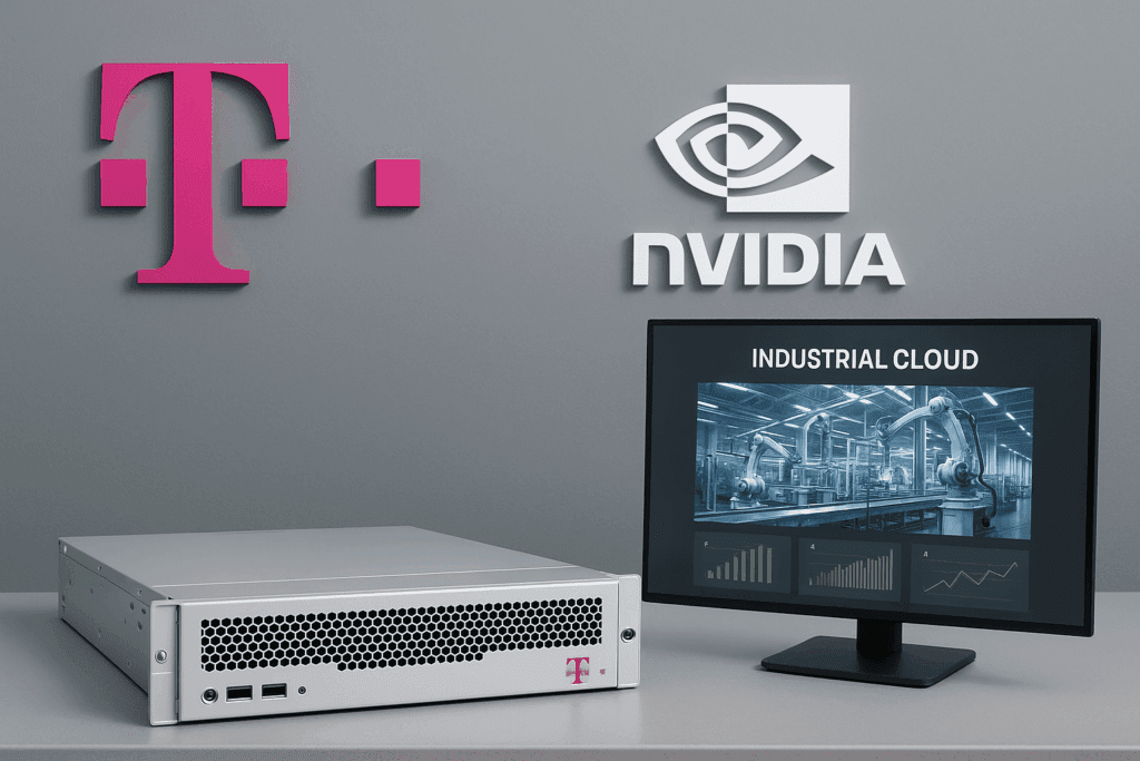 الصفحة الرئيسية Deutsche Telekom and Nvidia launch the industrial cloud for artificial intelligence