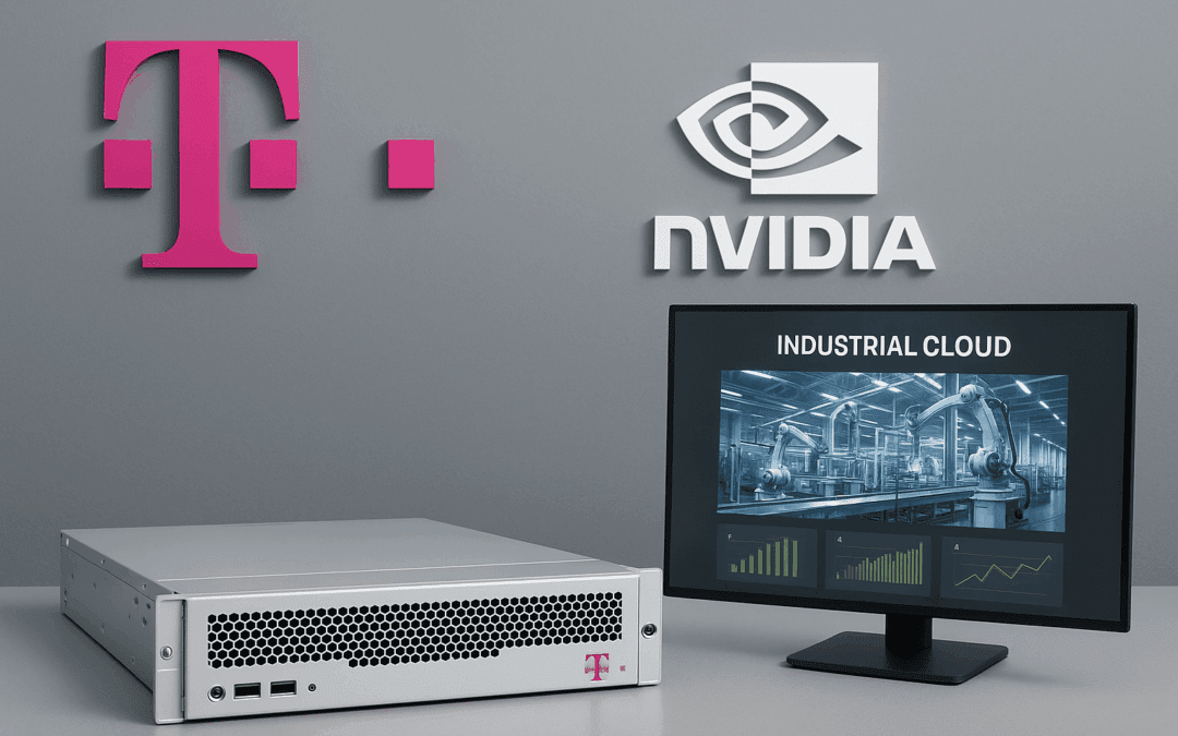 دويتشه تليكوم ونفيديا تطلقان السحابة الصناعية للذكاء الاصطناعي