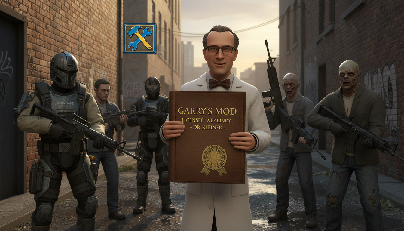 Garrys-Mod-update-supports-weapons-for-NPCs-and-gives-Dr-Kleiner-a-license