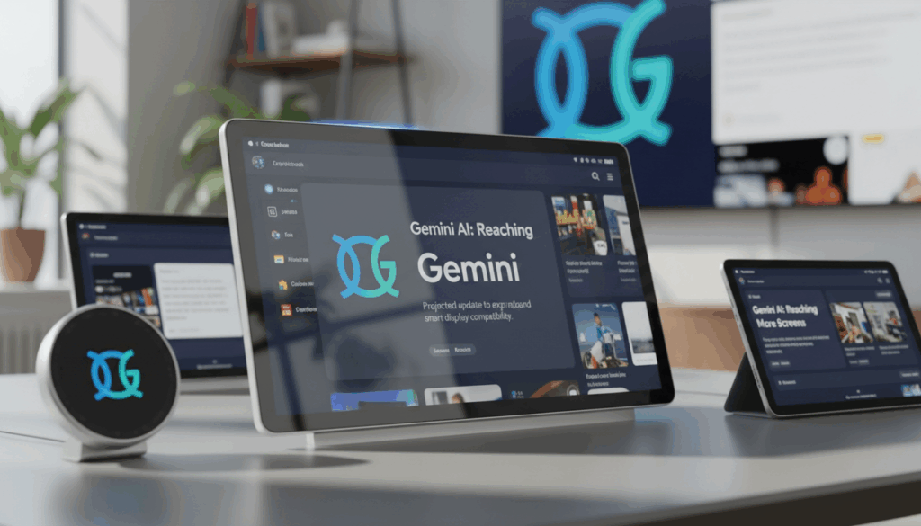 Gemini update may reach more smart screens