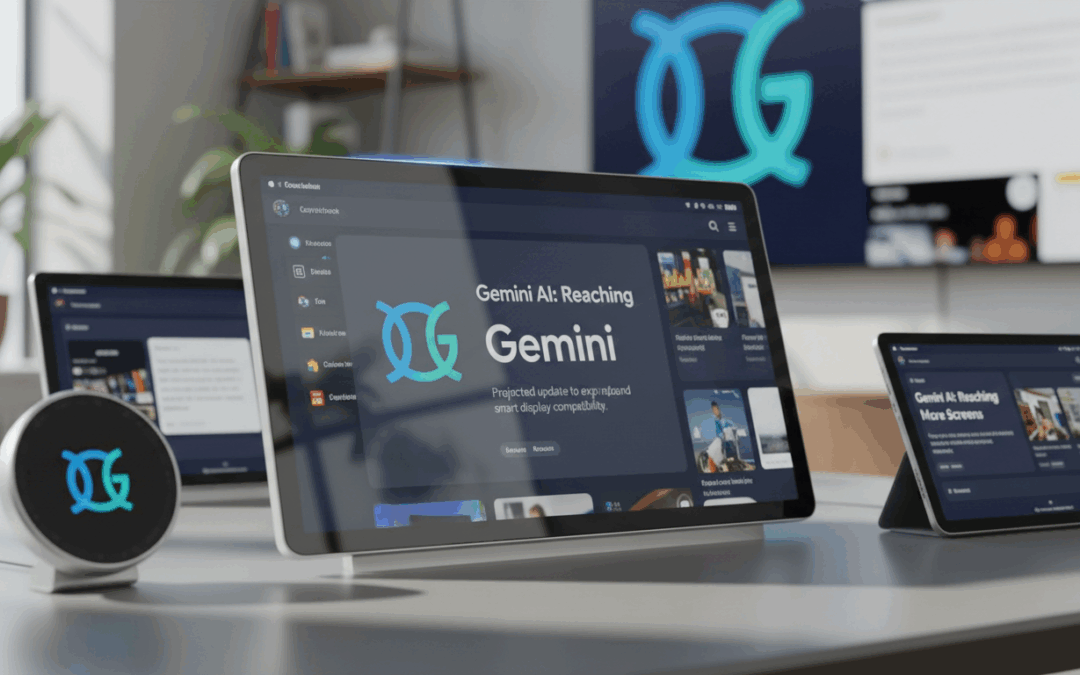 تحديث Gemini قد يصل إلى المزيد من الشاشات الذكية