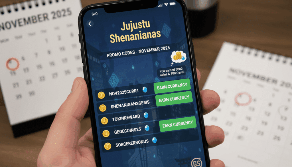 Jujutsu Shenanigans codes for November 2025 to earn currency