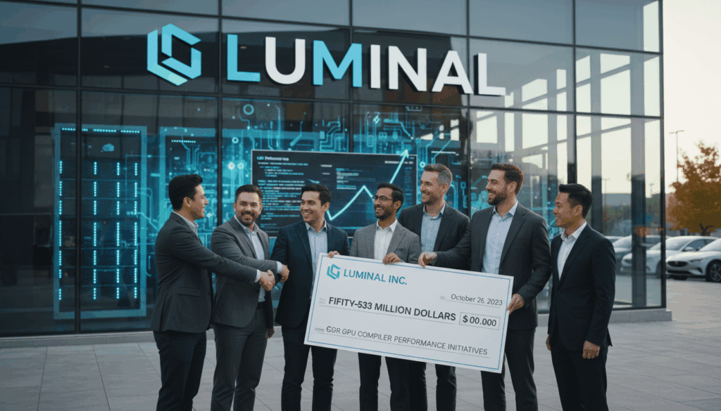 الصفحة الرئيسية Luminal raises 53 million dollars to improve GPU compiler performance