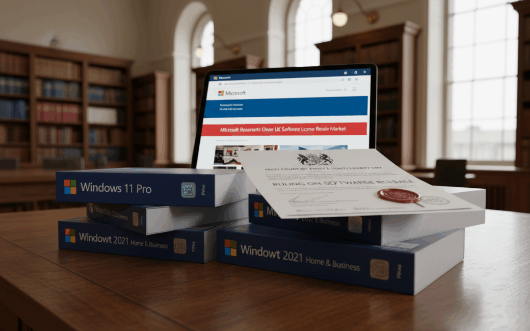 Microsoft تستأنف حكم إعادة بيع تراخيص Windows و Office في UK