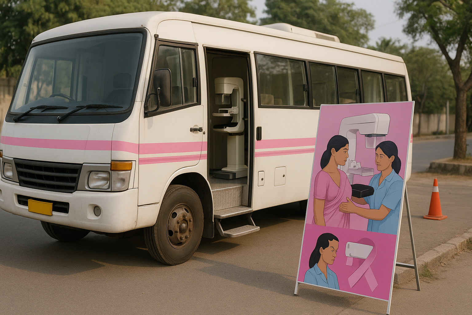 Mobile-clinics-AI-provide-breast-cancer-screening-in-India