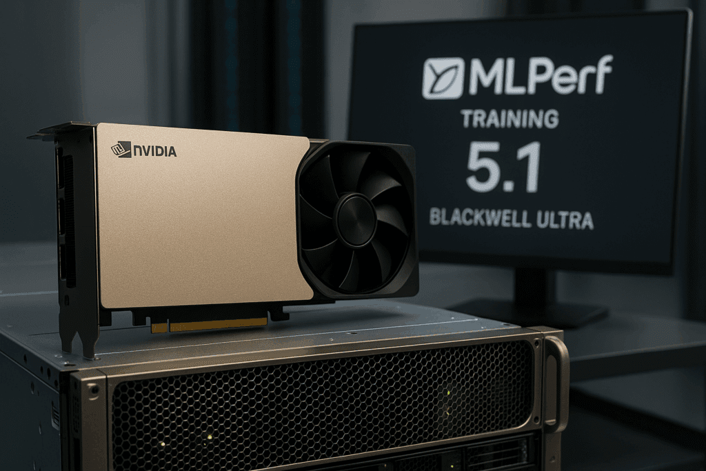 الصفحة الرئيسية NVIDIA achieves a milestone in MLPerf Training v51 with Blackwell Ultra