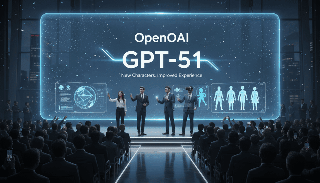 OpenAI launches GPT51 with new characters and improved experience