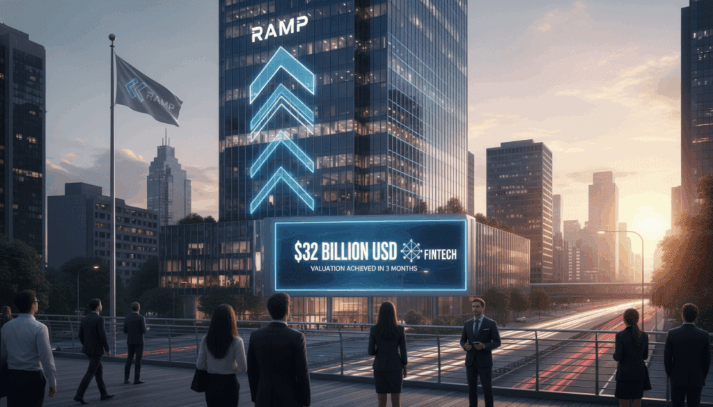 Ramp network achieves a valuation of 32 billion dollars in fintech within 3 months