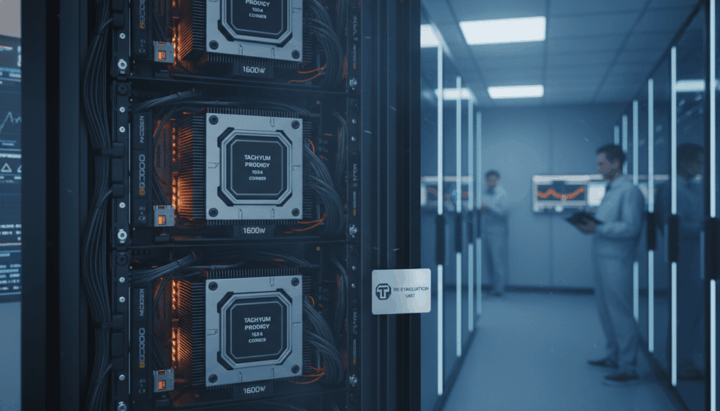 الصفحة الرئيسية Reevaluation of the Prodigy processor from Tachyum 1024 cores and power consumption of 1600 watts