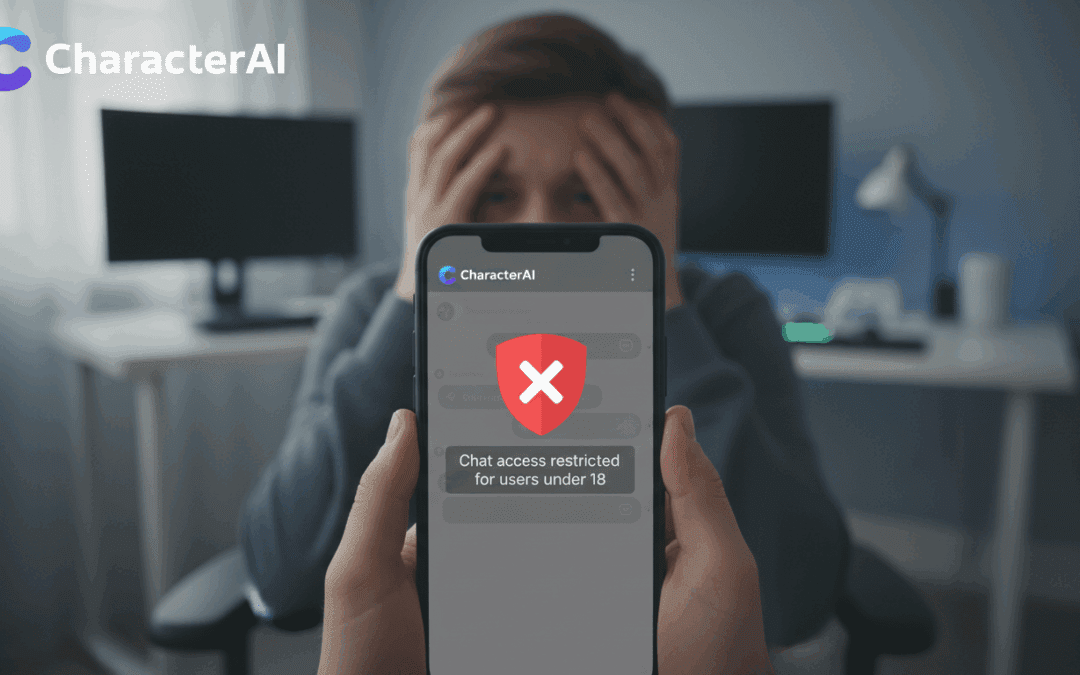 تقييد الوصول للدردشة في Character.AI للمستخدمين القصر