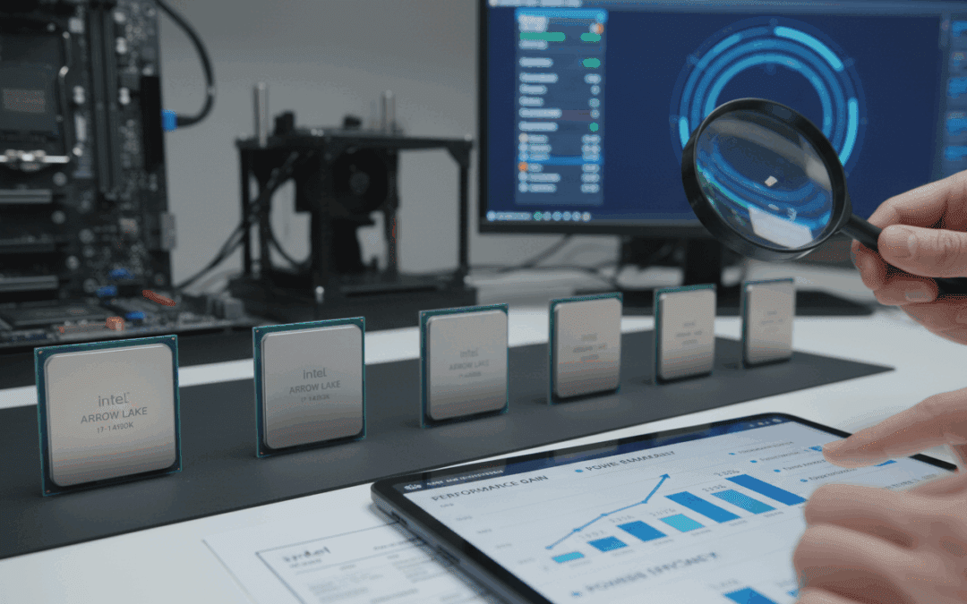 مراجعة معالجات Arrow Lake الجديدة من Intel وأدائها المحسن