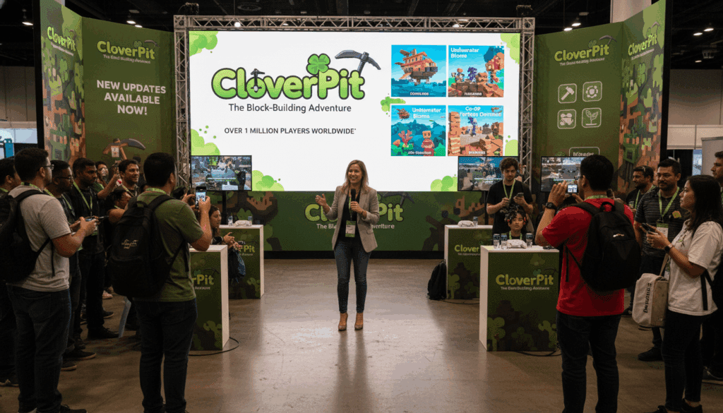 Selling the successful game CloverPit and its new updates