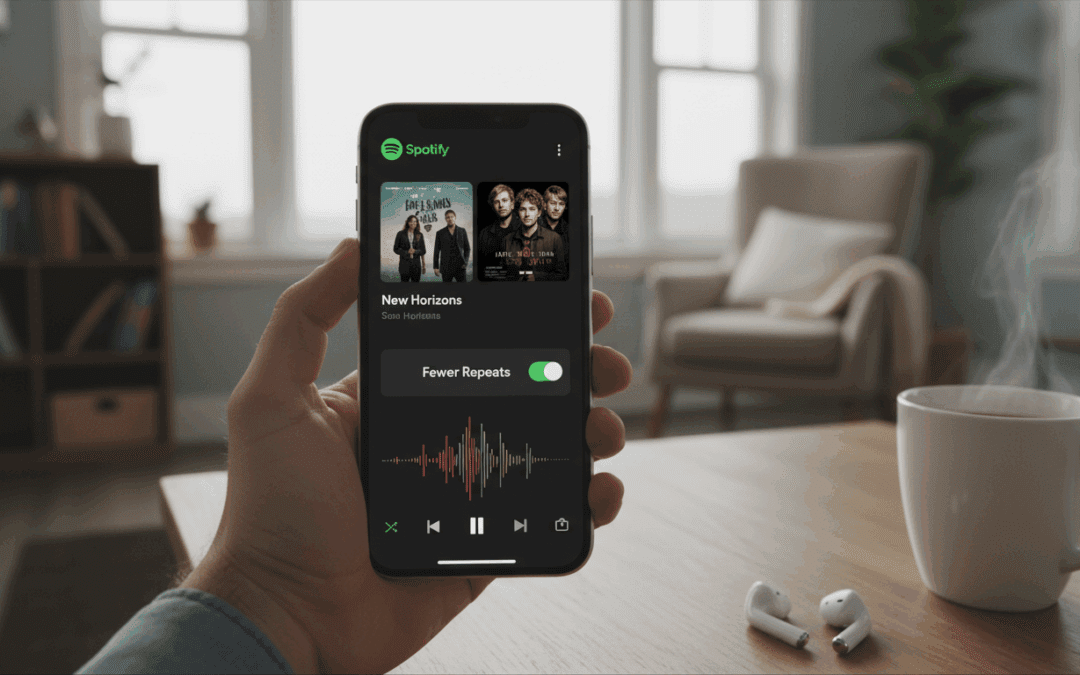 تحديث Spotify Fewer repeats لتحسين تجربة الاستماع