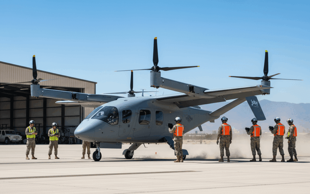 نجاح Joby Aviation في اختبار طائرة أجرة عسكرية VTOL