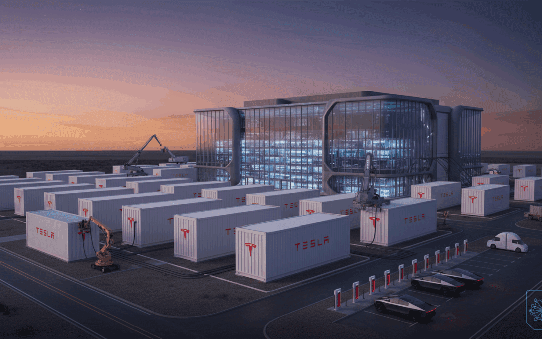 تسلا تقدم Megapack لدعم مراكز البيانات للذكاء الاصطناعي
