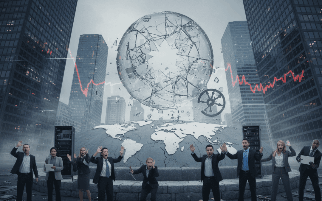 فوران فقاعة الذكاء الاصطناعي وتأثيره على الاقتصاد العالمي