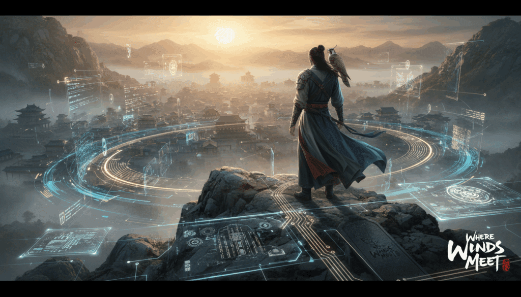The game Where Winds Meet combines artificial intelligence with Wuxia elements