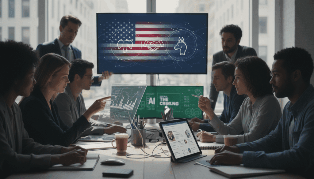 Using artificial intelligence in American electoral campaigns