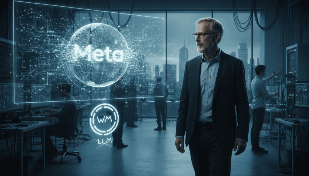 الصفحة الرئيسية Yann LeCun is leaving Meta to focus on World Models instead of LLMs