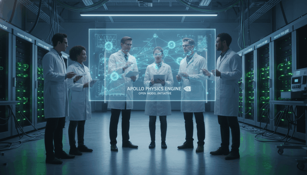 الصفحة الرئيسية a leap in artificial intelligence physics with nvidia apollo for open models