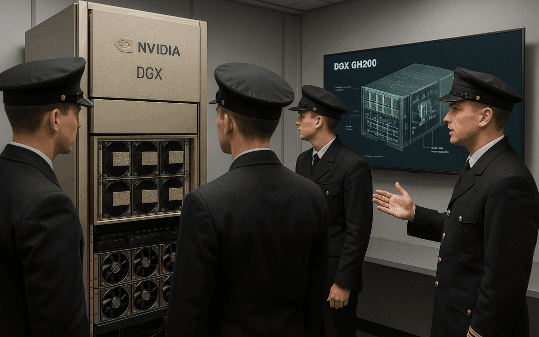 نموذج الذكاء الاصطناعي في تدريب ضباط البحرية مع NVIDIA DGX GB300