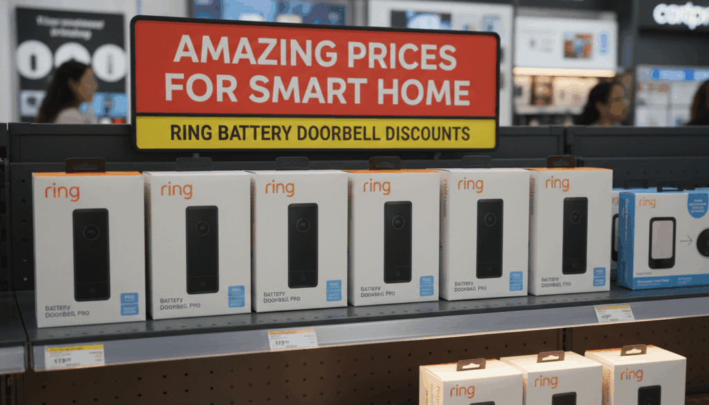 amazing prices for ring battery doorbell discounts for smart home