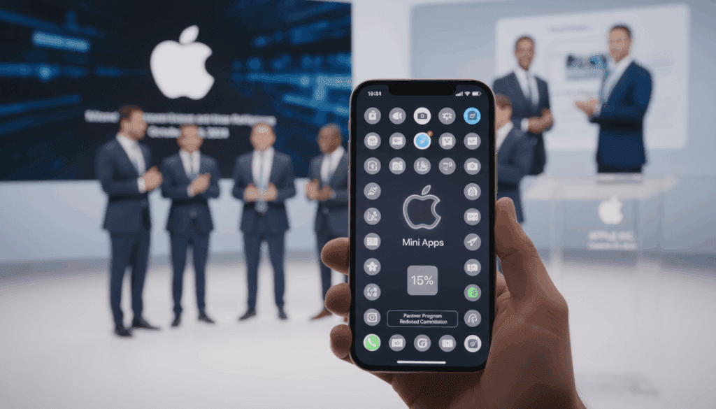 apple launches mini apps partner program with reduced commission of 15 percent