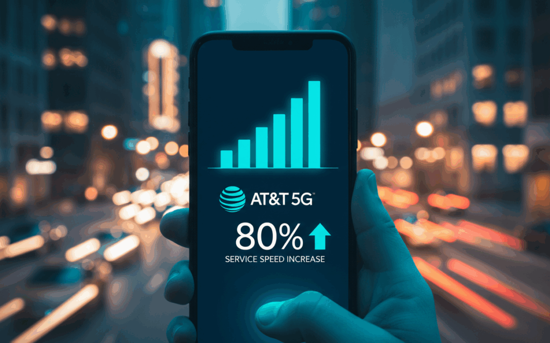 تحديثات AT&T الجديدة في خدمة 5G زيادة السرعة بنسبة 80%