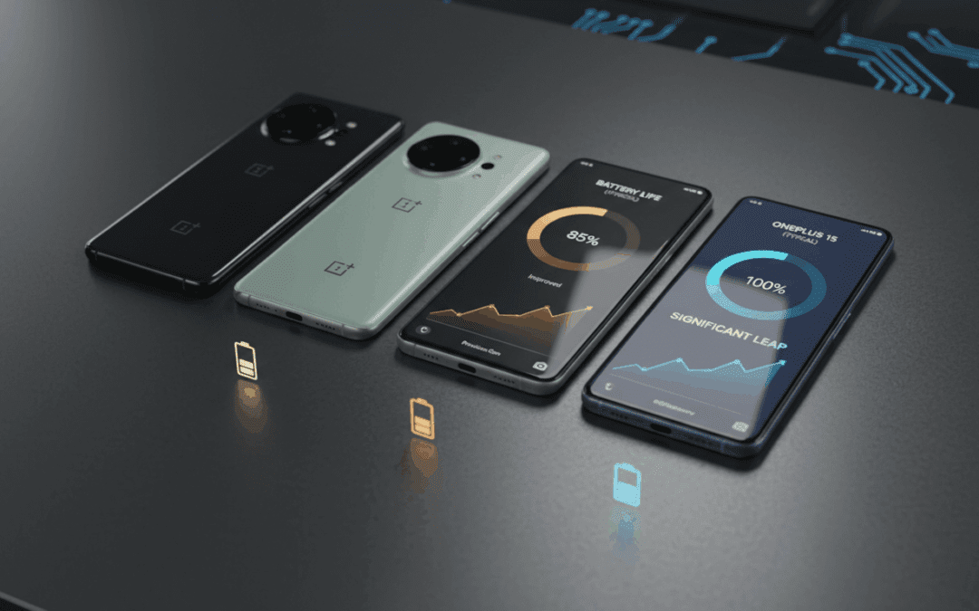 تحسينات بطارية OnePlus 15 مقارنة ب OnePlus 13 و OnePlus 12