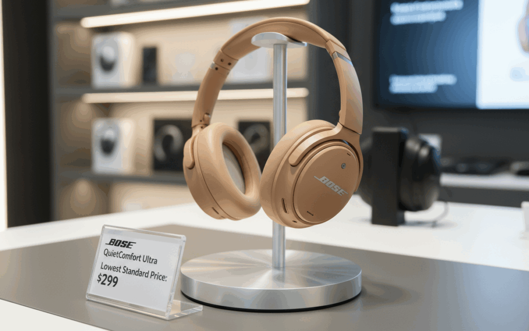 سماعات Bose QuietComfort Ultra بأقل سعر قياسي 299 دولار