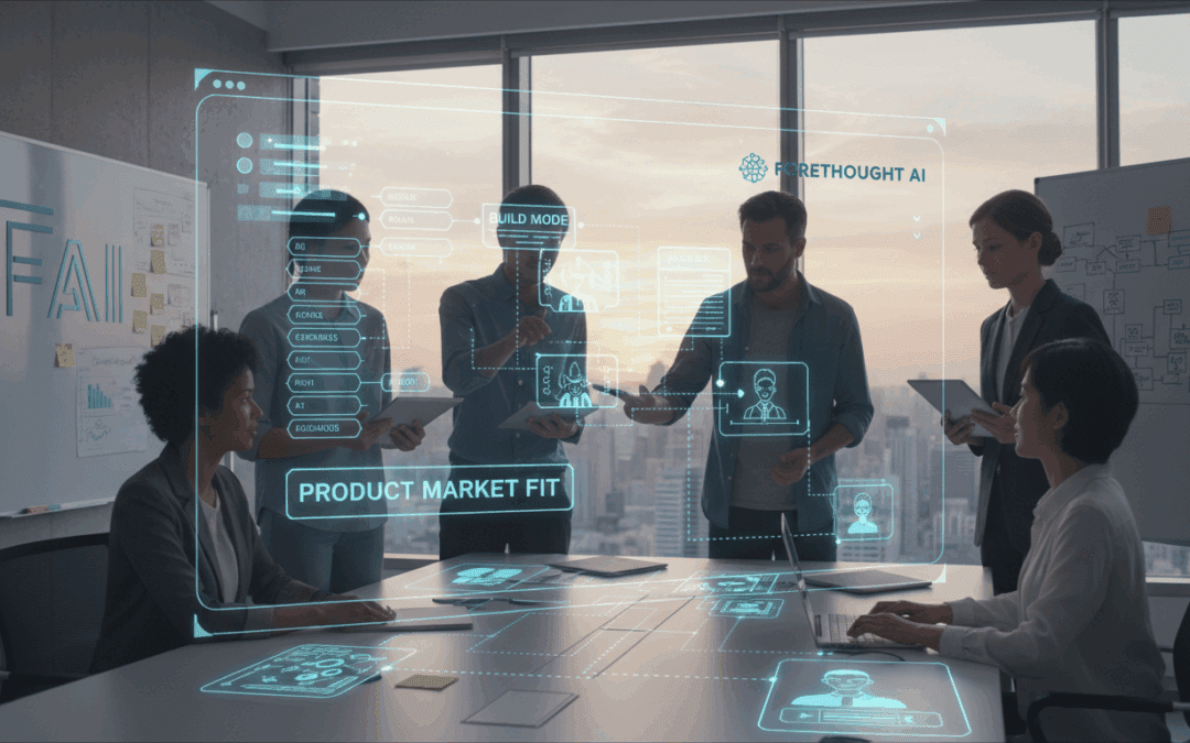 Build Mode التوافق بين المنتج والسوق مع Forethought AI
