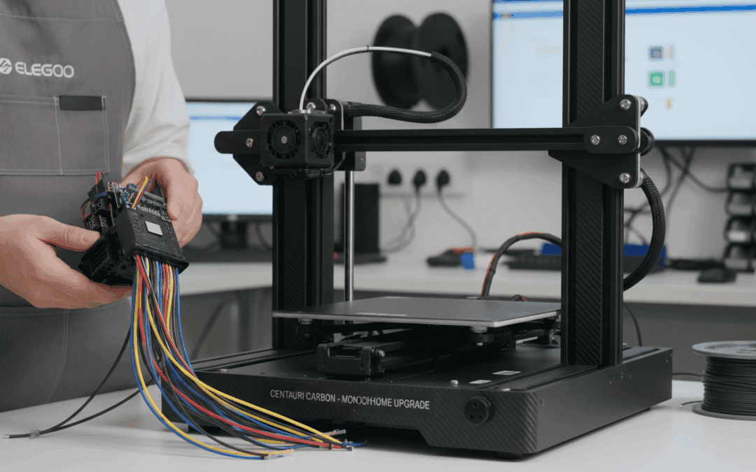 إلغاء نظام الألوان المتعددة لطابعة Centauri Carbon 3D من Elegoo