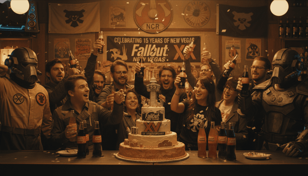 celebrating the fifteenth anniversary of fallout new vegas and fan experiences