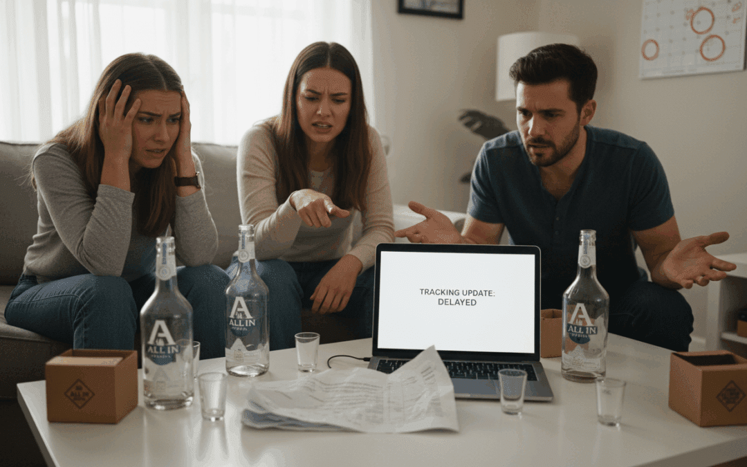 تأخيرات شحن Besties All-In tequila وتأثيرها على العملاء