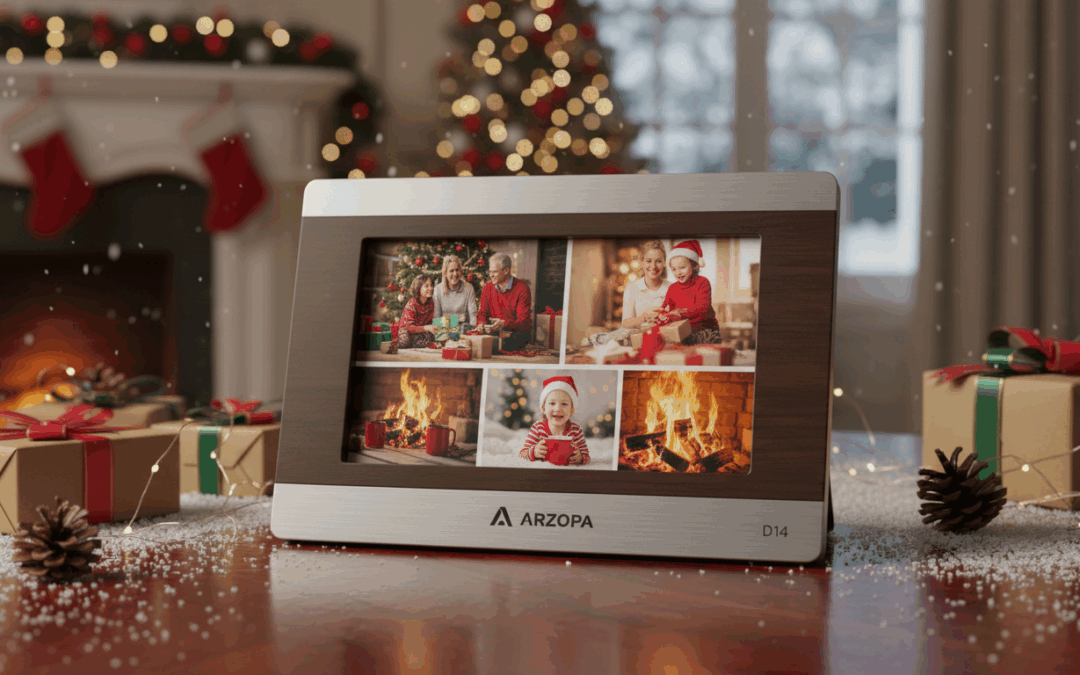 إطار الصور الرقمية D14 من Arzopa هدية مثالية في العطلات