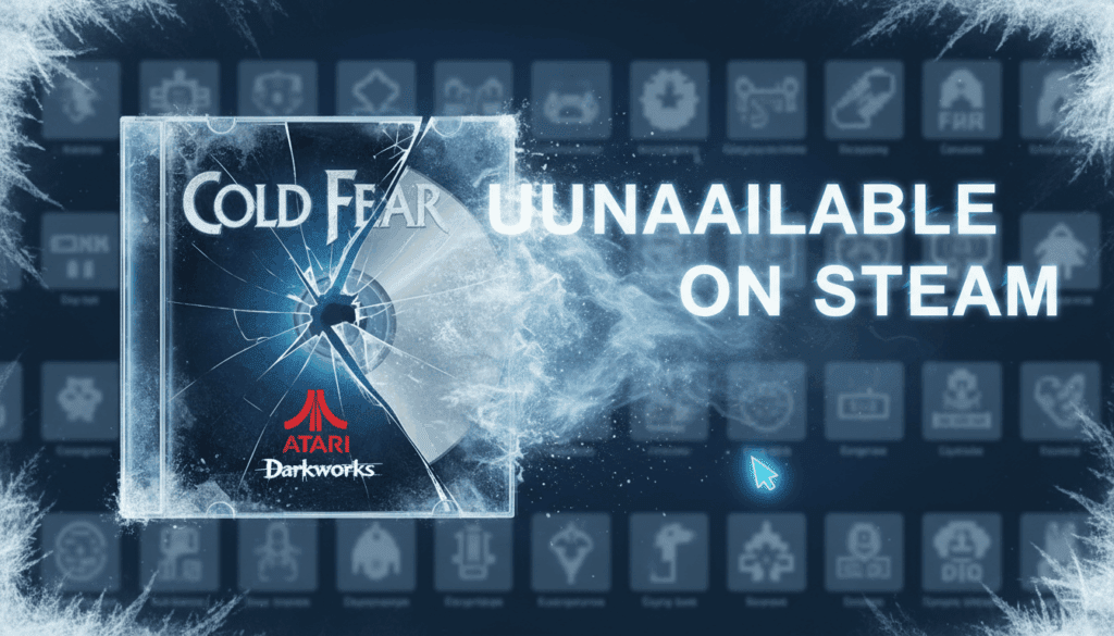 disappearance of the game cold fear from steam after atari acquired it