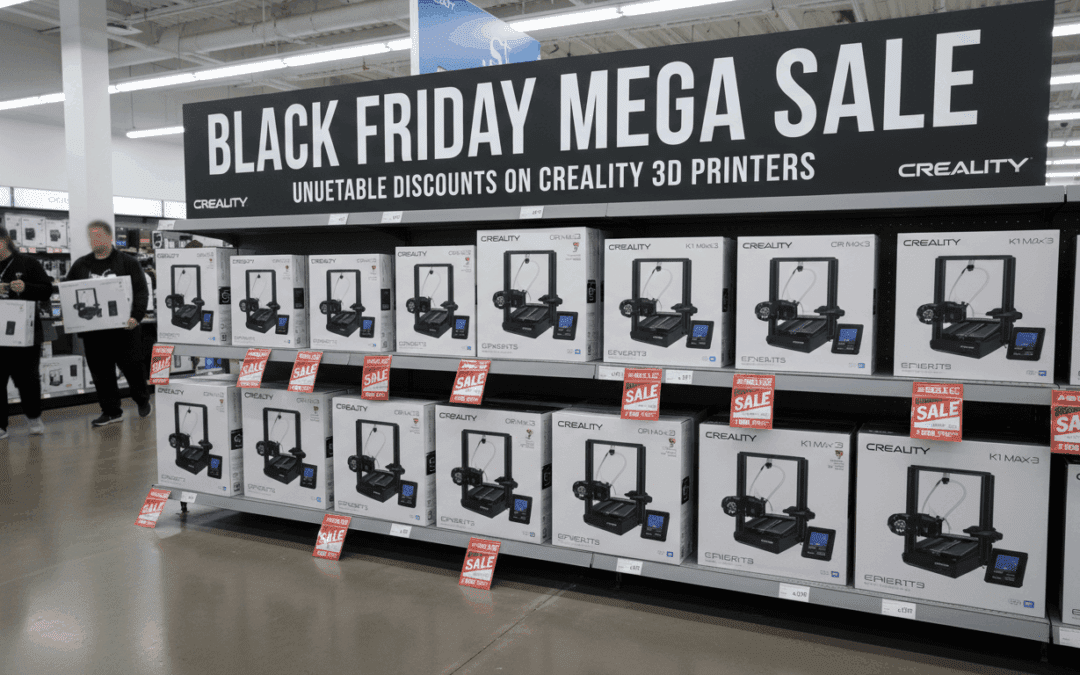خصومات على طابعات Creality 3D في Mega Sale Black Friday