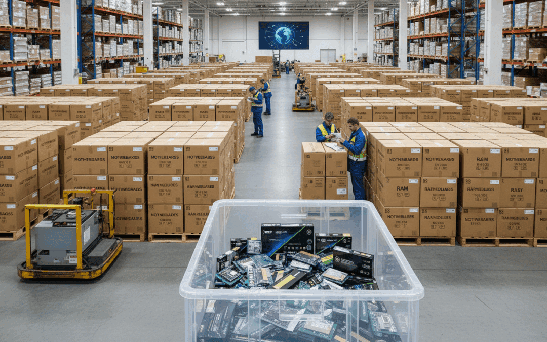 توزيع اللوحات الأم و RAM لخفض نقص DRAM العالمي