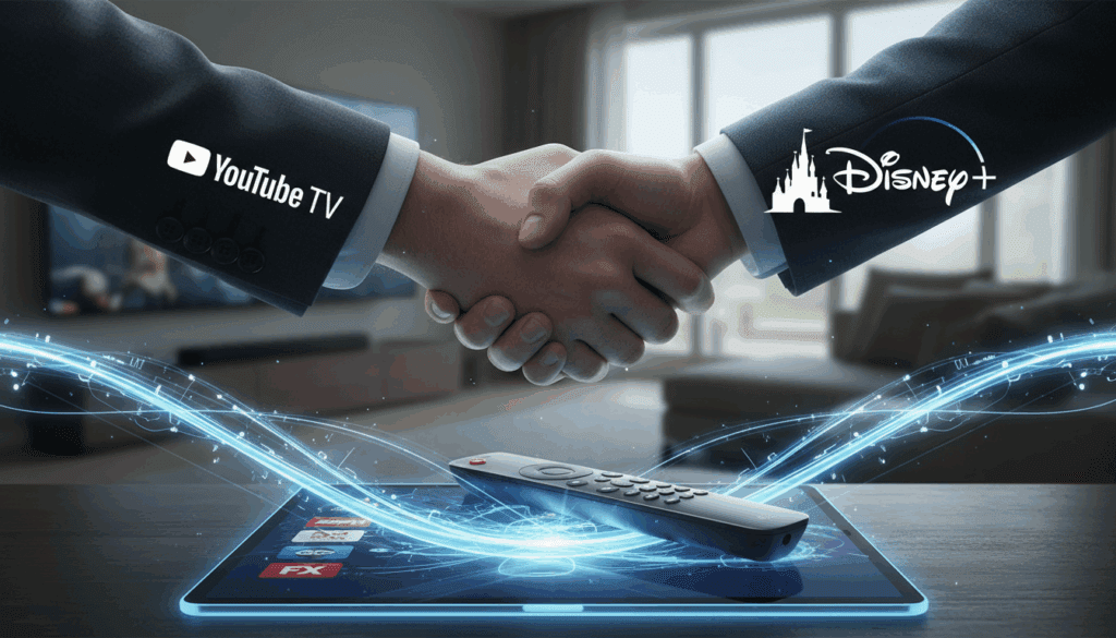 الصفحة الرئيسية ending of the dispute between youtube tv and disney and improving the streaming experience