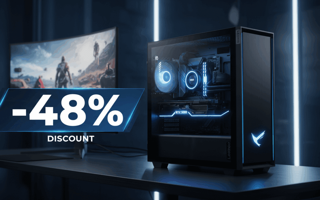 احصل على خصم 48% على جهاز Lenovo Legion Tower 7i RTX 5080
